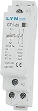 Aexit CT1-25/2P (Distribution electrical) Household 2-Phase Pole AC Power Contactor Coil 220/240V (35ry768qf772) Ie 20A