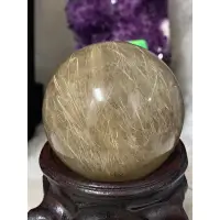 在飛比找蝦皮購物優惠-💎萬玉晶品💎天然鈦晶 鈦晶球 鈦晶 63.5mm稀有大顆 水