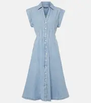 [Veronica Beard] Veronica Beard Ruben denim midi dress AU 6 blue