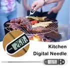 Digital Food Thermometer Temperature Probe Meat Cooking Sugar Jam BBQ.