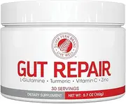 Gut Repair - Digestive Health Supplement Powder - L-Glutamine, Curcumin, Zinc & Ascorbic Acid Blend to Rebuild Intestinal Lining, Boost Immunity, Reduce Intestinal Inflammation (1 Tub - 30 Servings)