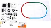AI Vision Robot Car Kit, AI Vision Camera Programmable Smart Robot Car Support QR Code, Face Recognition, Line Tracking and Obstacle Avoidance Open Source DIY Robot Kit for Teens