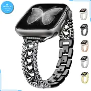 For Apple Watch 38mm 40mm 41mm Chain Replacement Strap Fashion Wrist Accessories