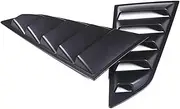 Rear Side Window Louvers Compatible For Chevrolet Corvette C7 2014-2019 Triangular Window Glass Blinds