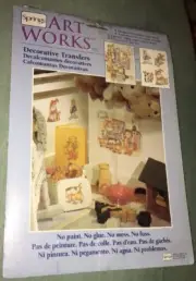 NEW SPRINGS ARTWORKS DECORATIVE TRANSFERS TOY TIME (2) 9" x 12" SHEETS