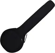 Banjo Gig Bag,Banjo Case 14x3.5x39" Waterproof Oxford Cloth 5 String Banjo Gig Bag with Tote & Shoulder Straps Zipper Closure Black Banjo Case for Leaner & Professional