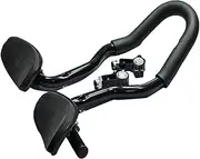 Mipcase Mountain Bike Aero Handlebar Rest Aluminum Alloy Cycling Handlebar with Integrated Design Easy to Install for Road and Long Distance Biking Comfortable Grip for Extended Rides