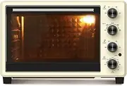 Toaster Oven 1500W 32L Household Mini Electric Oven Bread Baking Machine Intelligent Timing Baking Kitchen Bread Toaster Fermentation Halogen ovens/13302