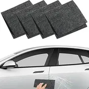 LYSAIMG 4Pcs Nano Sparkle Cloth,Magic Cloth for Car Scratches Stubborn Residuals Water Stains,Scratch Repair Polishing Cloth,Sparkle Cloth for Car Scratch Remove