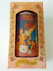 Walt Disney Classic Beauty and Beast Glass Cup - Burger King Coke Coca-Cola USA