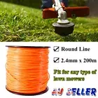 Trimmer Line Whipper Snipper Cord Brushcutter 2.4mm x 200mm Nylon Mowers Wire AU