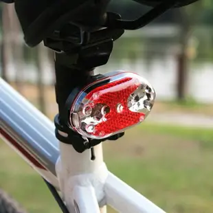 【珍愛頌】B038 七段自行車爆閃尾燈 七彩尾燈 9LED 後燈 尾燈 側燈 警示燈 照明燈 自行車 單車小折 腳踏車