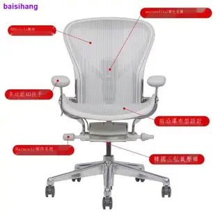 ✻熱賣百貨 椅子 電競椅 Herman Miller Aeron 2代赫曼米勒人體工學椅久坐電競辦公椅椅子