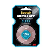 Scotch Mounting Tape 410H - Strong Adhesive Tape - Pack of 6