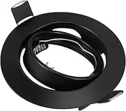 CANIGHT Heavy Duty Spotlight Trim Ring Ceiling Mount Shell for Recessed Lights Easy Install Metal Trim for Standard Size Lights