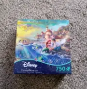 Disney Thomas Kinkade Jigsaw Puzzle 750 Pieces NIP The Little Mermaid