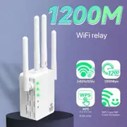 AC1200m Dual-band Wireless Router Repeater Home Smart 5G Wifi Signal Amplifier Extender