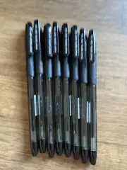 Pilot BPS-GP-M Grip 1.0mm Medium Point Ballpoint Pen,BLACK INK (8 PENS)BRAND NEW