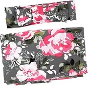 LRXIYODE 1 Set Cozy Quilt Soft Stretchy Swaddling Towel Protective Head Wrap for Newborn Comfort for Bathing and Sleeping Durable with Elegant Floral Design