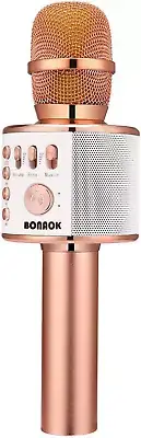 Unleash your inner superstar with our Wireless Bluetooth Karaoke Microphone, the