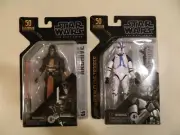 Star Wars The Black Series Archive Darth Revan & 501st Legion Clone Trooper READ