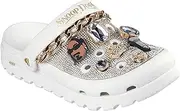 [Skechers] Women's Snoop Dogg: Arch Fit Footsteps-Rolling N Gold Clog