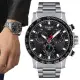 【TISSOT 天梭 官方授權】SUPERSPORT CHRONO 三眼計時腕錶 / 45.5mm 母親節 禮物(T1256171105100)