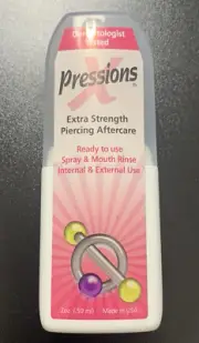 X-Pressions Piercing Aftercare Spray Extra Strength Tattoo Goo USA FAST SHIP