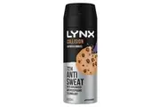 Lynx Antiperspirant Aerosol Collision Leather + Cookies 165 ML