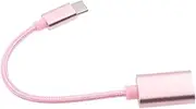 Type-c to USB Female Converter OTG Data -c to Usb3.0 Extender Adapter Cable USB Extension Rose Gold