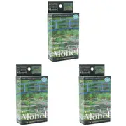 3PK Platypuzz Jigsaw Puzzle Claude Monet 108 Pieces - The Japanese Footbridge