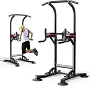 Pull Up Bar Station, Power Tower Dip Bar for Pull-up Push-up Multi-function Home Gym Strength Training Workout Equipment