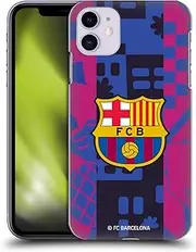 Head Case Designs Officially Licensed FC Barcelona Third 2021/22 Crest KIT Hard Back Case Compatible with Apple iPhone 11