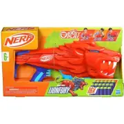 Nerf - Junior Wild Lionfury Easy Play Dart Blaster With 16 Nerf Elite Darts -...