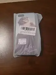 Nice Apple I Phone 5 S Justin Bieber Black Cell Phone Case. NIP. 001636