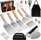 26-Piece Professional Griddle Accessory Set for Outdoor Cooking and BBQ