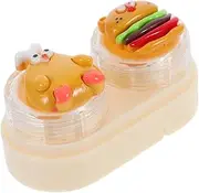 [LIGIGWASH] Case Travel Case Dispenser Cosmetic Case Applicator Tool Barrel Case Storage Organizer Travel Kit Abs