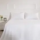 Twin Size Bed Sheet Set - 3 Piece (White),Super Soft Microfiber 1800 Thread Coun