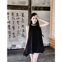 在飛比找蝦皮商城優惠-性感高領A字洋裝女裝 辣味性感女裝