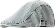 [svlftecon] Women Newsboy Cap Flat Ivy Hat Cabbie Hunting Driving Hat for Autumn Winter Spring Summer Adjustable Series 20
