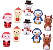 10pcs Finger Doll Puppet Puppets Finger PVC