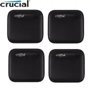 Crucial X6 500GB 1TB 2TB ‎USB 3.2 Portable External SSD Drive