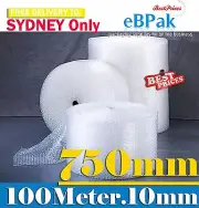 Bubble Cushioning Wrap Roll 750mm x 100M 10mm Bubbles -Sydney Delivery Only