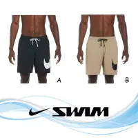 在飛比找momo購物網優惠-【NIKE 耐吉】SWIM 短褲 七吋海灘褲 男泳裝 運動 