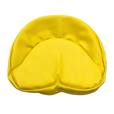 Deluxe Tractor 19" Pan Seat Pad Yellow Fits Massey Ferguson Harris models