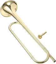 Vaguelly Trumpet for Beginners Durable Standard Musical Instrument for Students Workmanship Portable Design Smooth Finish for Learning and Practice