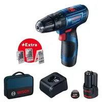 在飛比找蝦皮購物優惠-BOSCH 12V 充電式震動電鑽專業套裝 GSB 120-