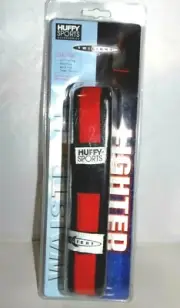LIGHTED WAISTBAND - HUFFY SPORTS - A PROTECTIVE LIGHTWEIGHT VISIBILTY - TWILIGHT