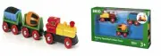 BRIO World - 33319 Battery Operated Action Train | 3 Piece Toy for...
