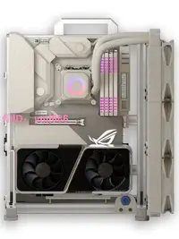 在飛比找樂天市場購物網優惠-開放式機箱matx電腦機箱機架鋁合金atx創意個性itx臺式